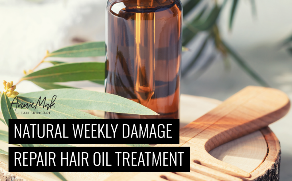 Natural Weekly Damage Repair Hair Oil Treatment