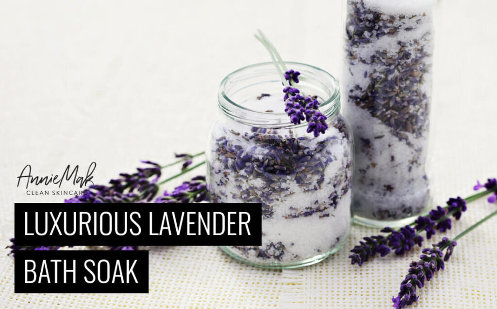 Luxurious Lavender Bath Soak