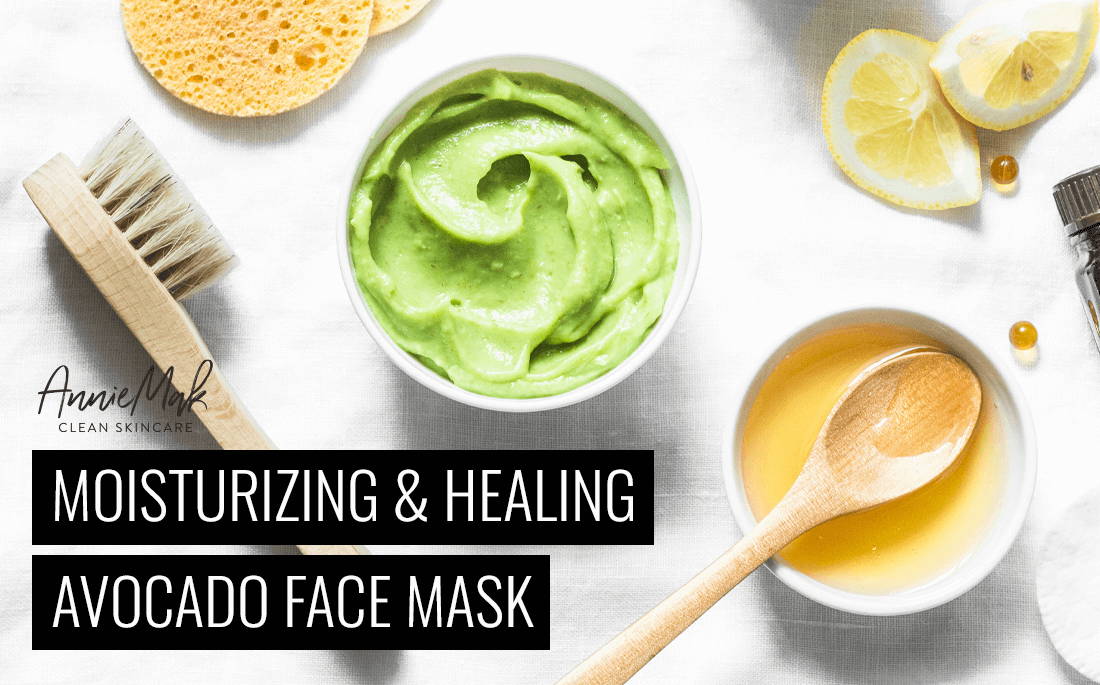 Moisturizing & Healing Avocado Face Mask