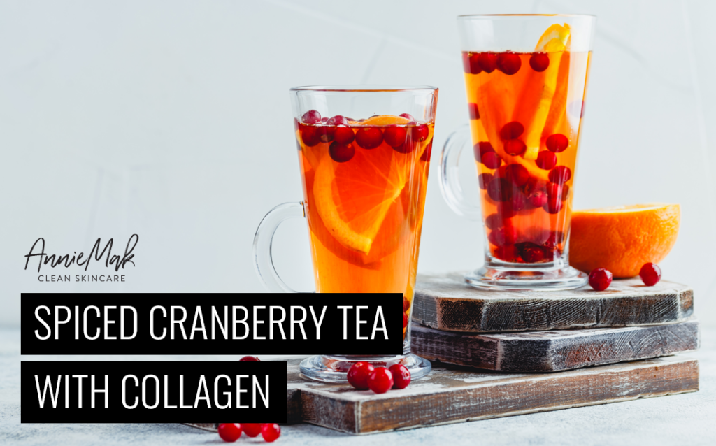 Spiced Cranberry Tea with Collagen