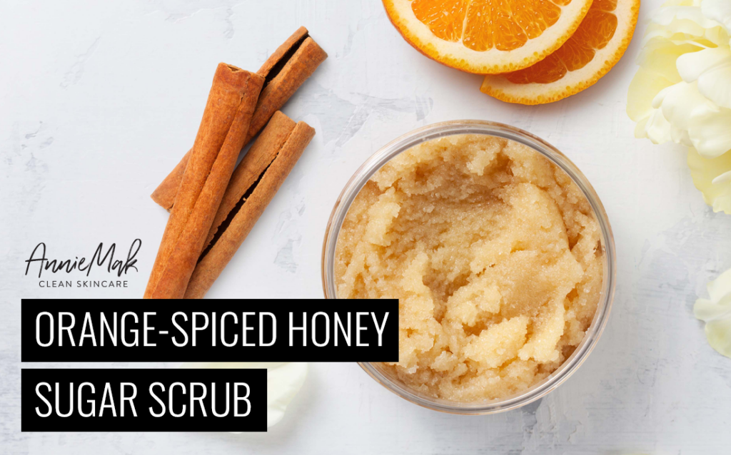 Orange-Spiced Honey Sugar Scrub