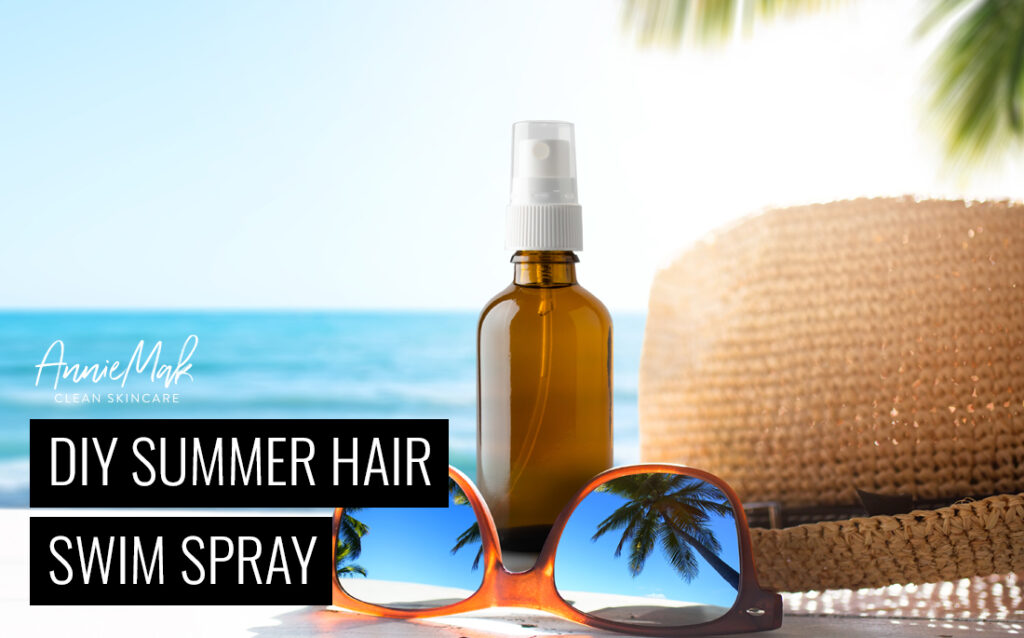 DIY Summer Hair Swim Spray