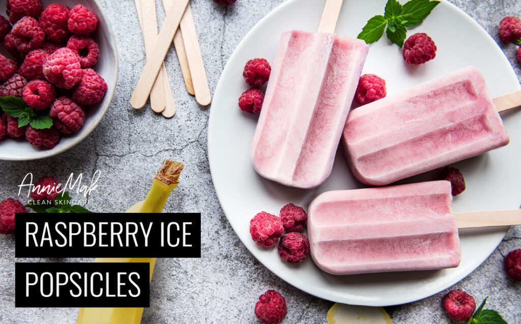 Raspberry Ice Popsicles