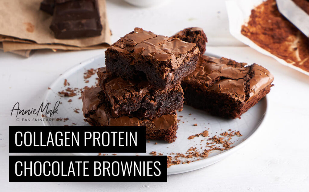 Collagen Protein Chocolate Brownies