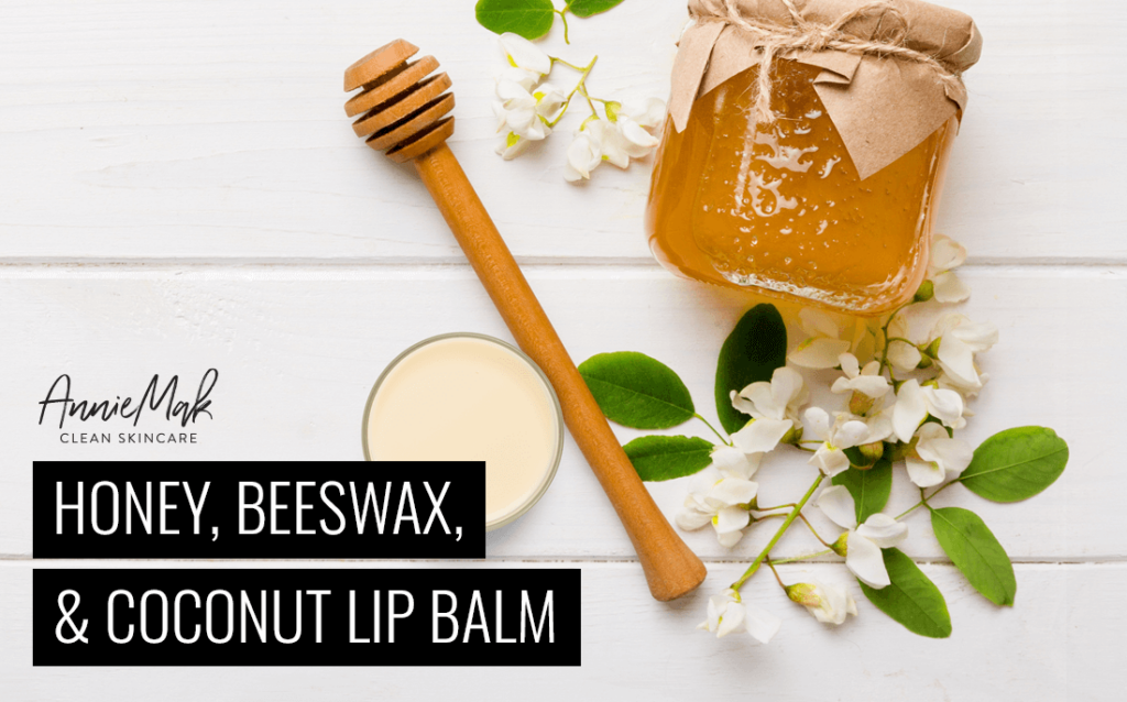 Honey Beeswax Coconut Lip Balm