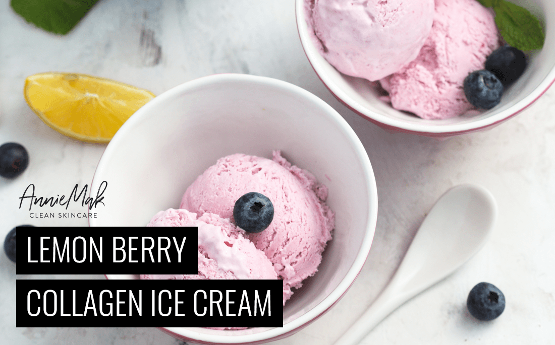 Lemon Berry Collagen Ice Cream