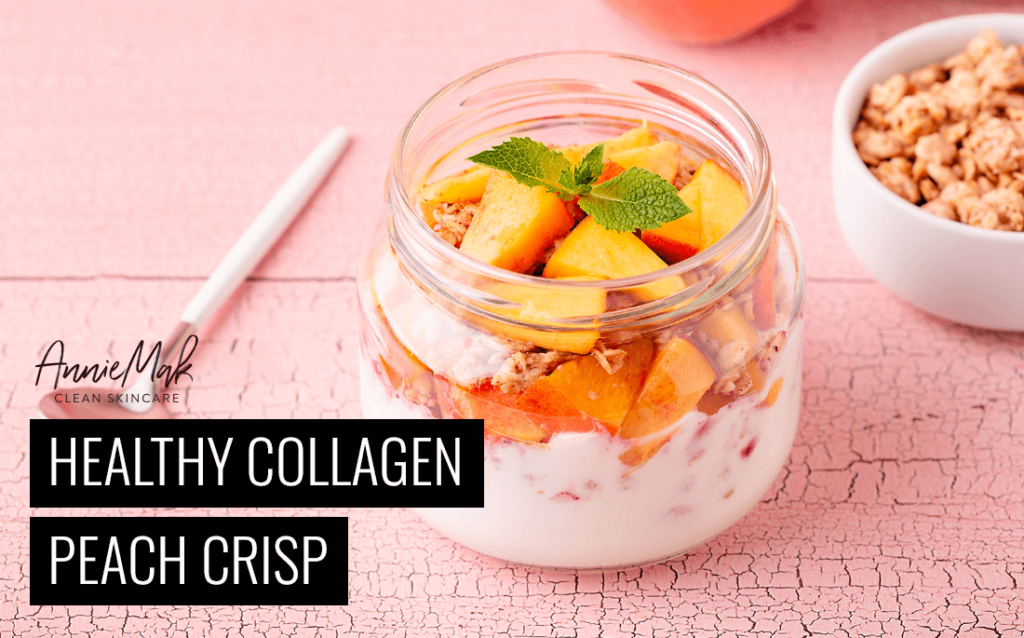 Healthy Collagen Peach Crisp