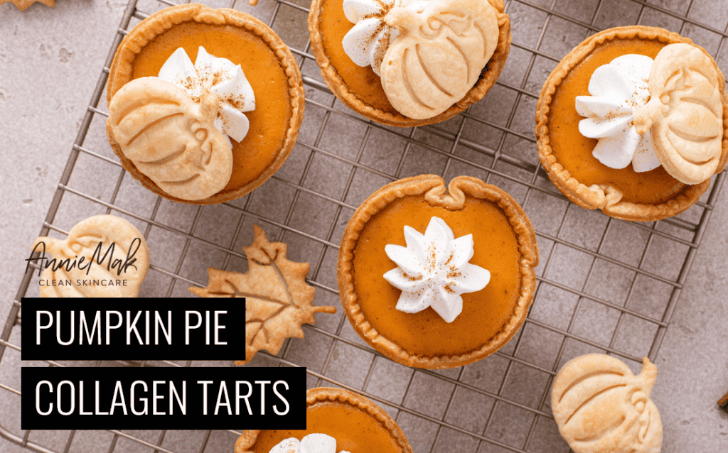 Pumpkin Pie Collagen Tarts