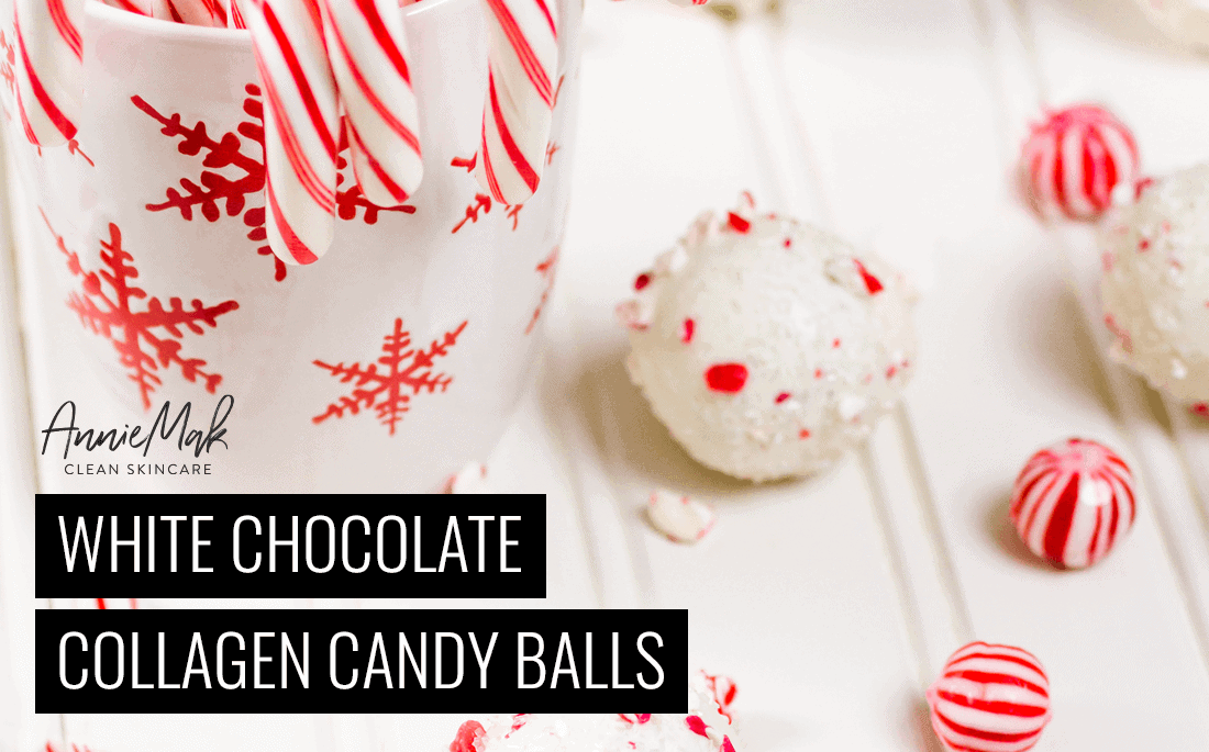 White Chocolate Collagen Candy Balls