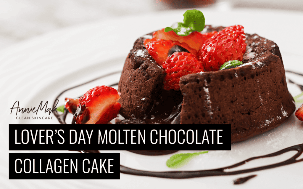 Lover’s Day Molten Chocolate Collagen Cake