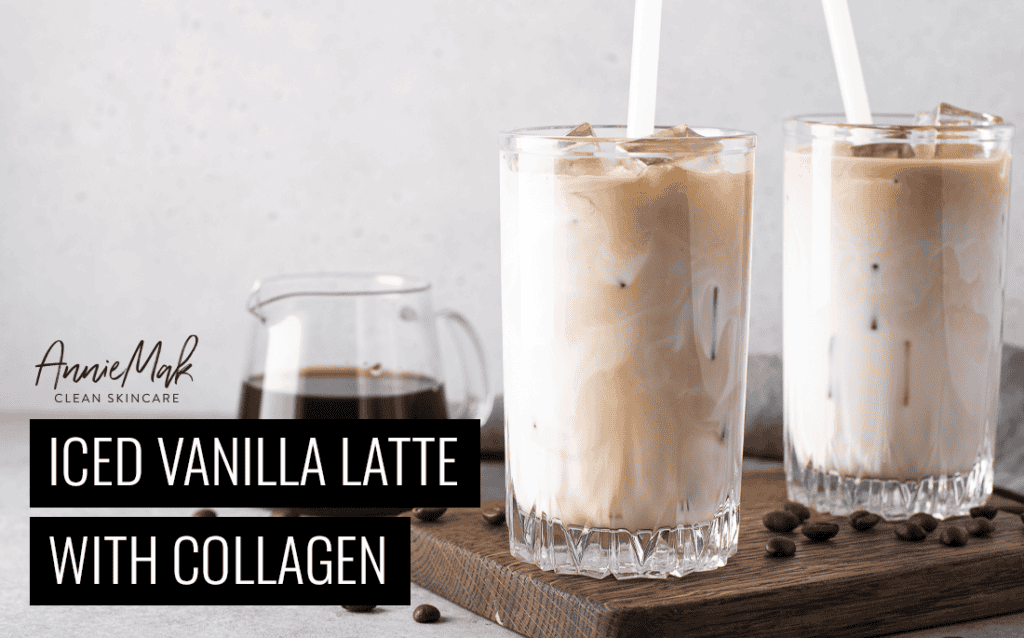 Iced Vanilla Latte with Collagen