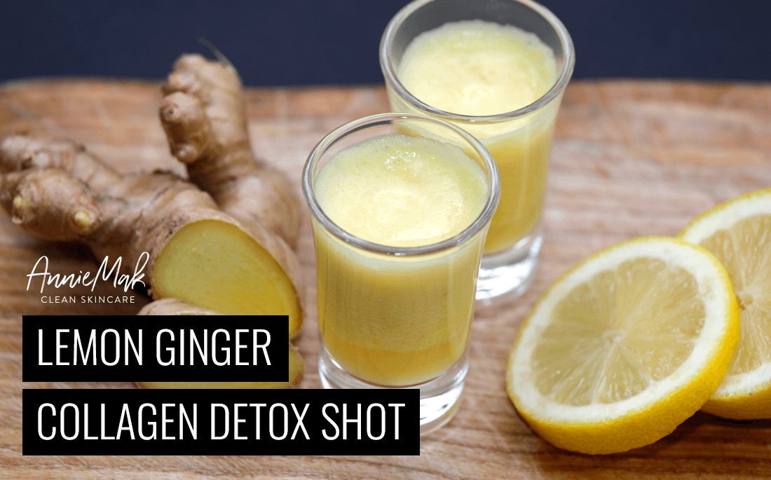 Lemon Ginger Collagen Detox Shot 